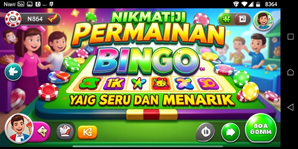Screenshot menampilkan gameplay seru 8364 di Bingo.