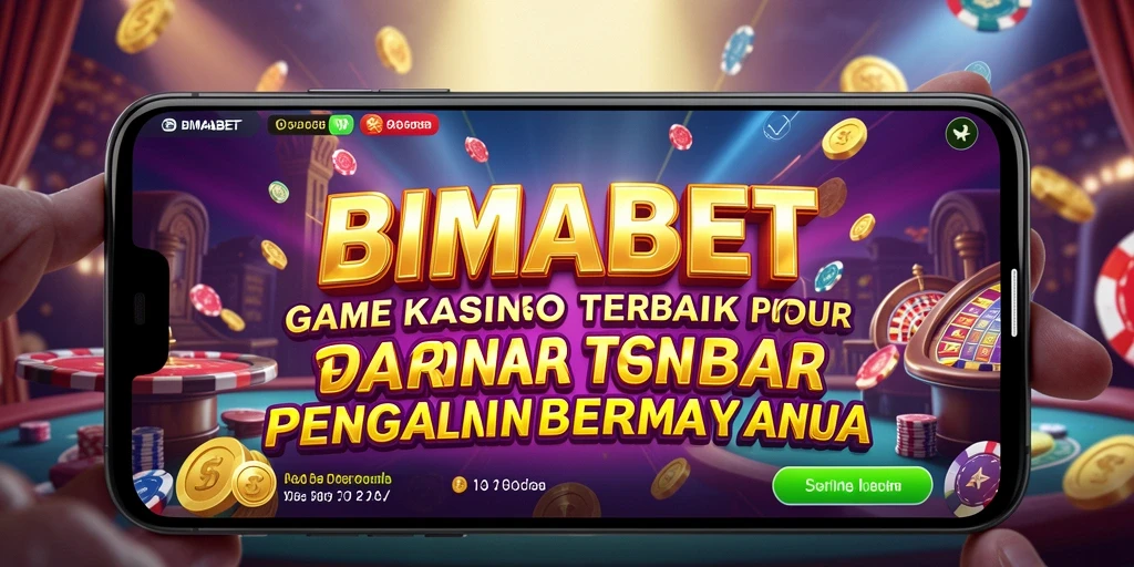Screenshot gameplay <strong>BIMABET</strong> menampilkan permainan kasino yang seru dan menghibur.