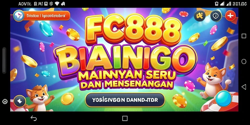 Tampilan gameplay Bingo yang seru di FC888.