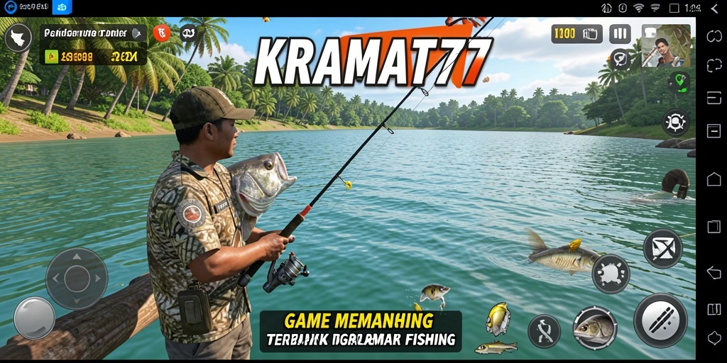 Tampilan gameplay seru dan menantang di KRAMAT77.