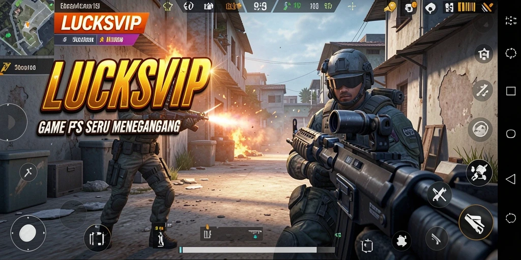 Tampilan gameplay menarik dari LUCKSVIP yang menegangkan.