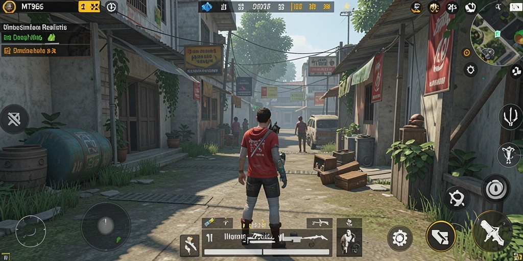 Screenshot gameplay MT966 menunjukkan pengalaman simulasi yang mendalam.