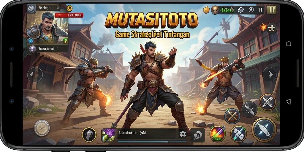 Tampilan gameplay MUTASITOTO dengan elemen strategi yang menarik.