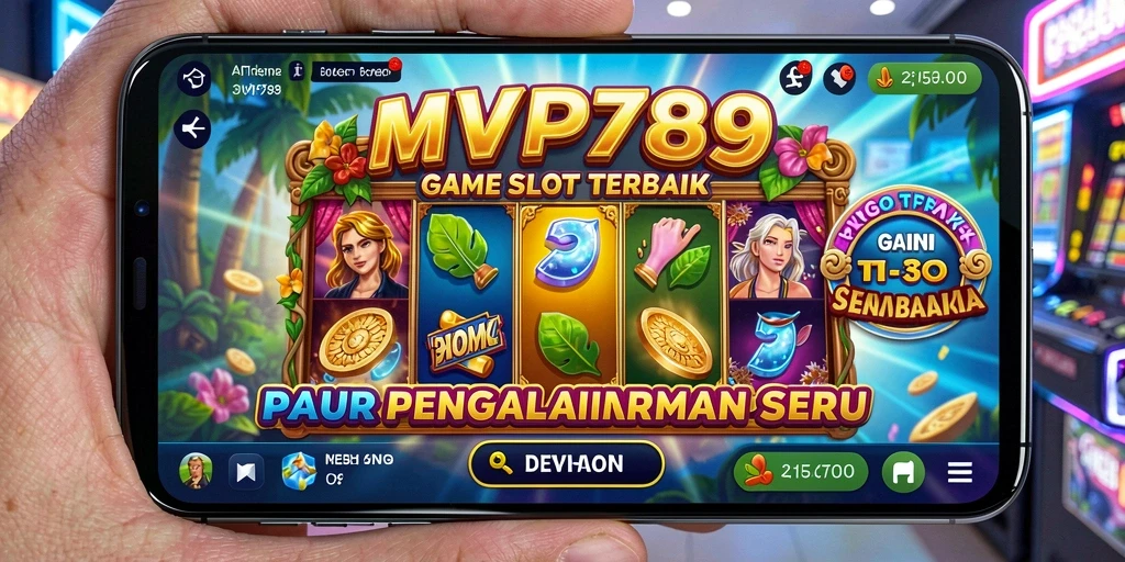 Tampilan gameplay seru dari MVP789 yang memikat dengan simbol-simbol slot.