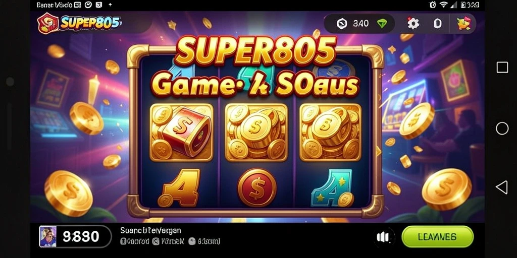 Gamplay seru dari slot SUPER805 dengan berbagai tema menarik.
